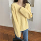 Autumn and Winter Hedging Loose and Versatile Short Outer Wear Lazy Wind Top Knit Sweater