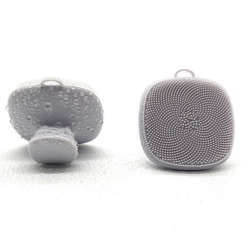 Facial Cleansing Artifact Silicone Facial Cleansing Beauty Brush Soft Bristles Manual Massage Cleansing Brush Facial Deep Cleansing Pores