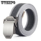 Striped Adult Men Knitted Men Casual Belts Canvas Belt Plus Size Strap Male Tactics Belt