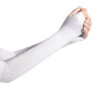 3 Pairs Women Long Gloves Ice Silk Sunscreen Arm Sleeves Sun UV Protection Arm Warmer Half Finger Sleeves