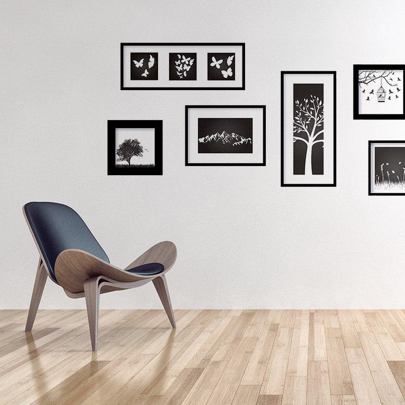 [Wall sticker] art frame wall stickers bedroom living room kitchen baby room decor wall decals poste