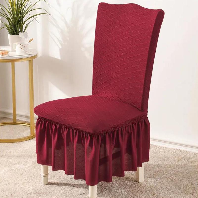Universal Elastic Chair Cover Spandex Seat Cover Household Chair Cover Cover Elastic Banquet All-inclusive Universal