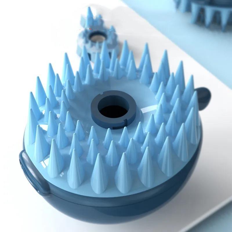 Pet Bath Brush for Dog Cat Bath Teddy Cleaning Supplies Scrubbing Massage Brush Pet Grooming Shampoo Brush Grooming Scrubber Brushes Pet Supplies