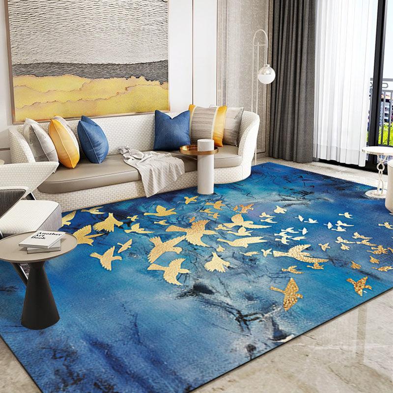 Simple and Modern Carpet Living Room Coffee Table Blanket Large Area Doormat Bedroom Full House Dirt-resistant Non-slip Washable