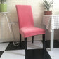 1/2/4/6pcs Solid Color Chair Cover Soft Fox Pile Fabric Chair Covers for Kitchen Dining Room Wedding Banquet Hotel
