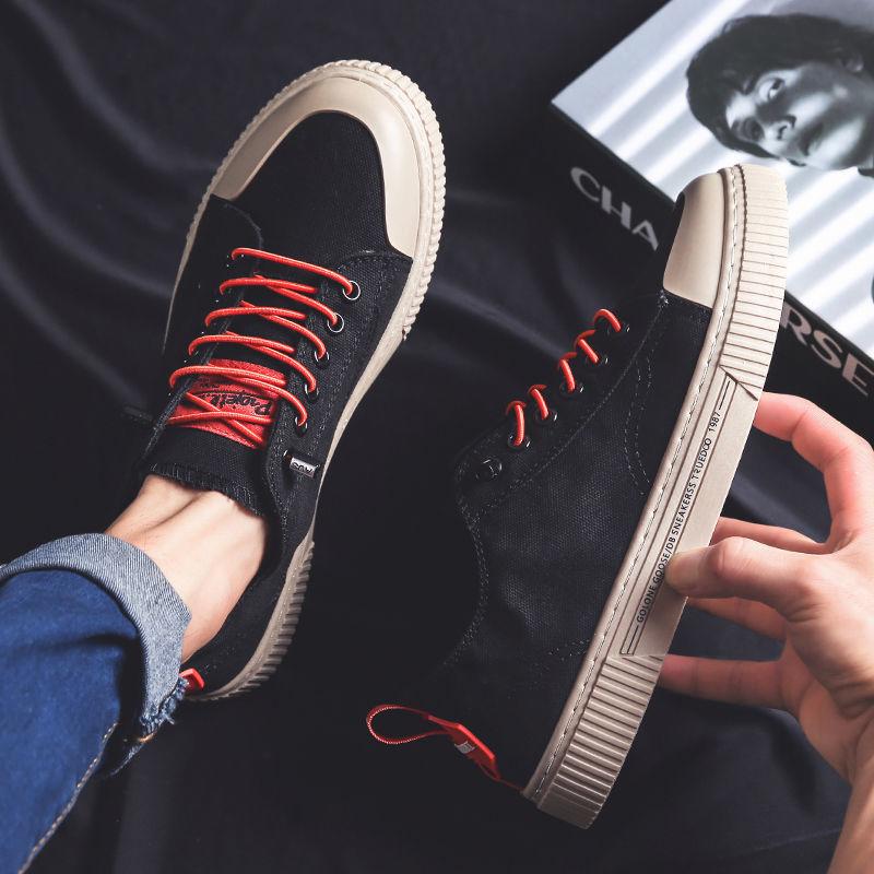 Men's Fashion Sneakers Trend Canvas Shoes Casual Sports Shoes Sneakers