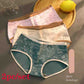 2pc Ladies Mid Waist Cotton Panties Student Adult Graphene Antibacterial Crotch Comfortable Briefs