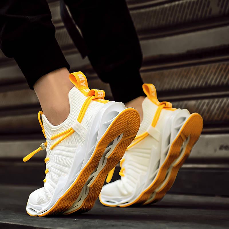 Extra large 45 blade men's shoes spring new casual sports shoes 46 Large size Men's running shoes
