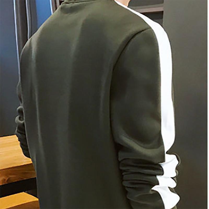 Autumn Men's Round Neck Casual Sweater Korean Round Neck Long-sleeved Sweatshirts Men's Young Clothes