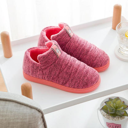Winter Women's Slippers Home Women's Slippers Non-slip Soles Plush Slippers Indoor Cute Plush Slippers Soft Shoes