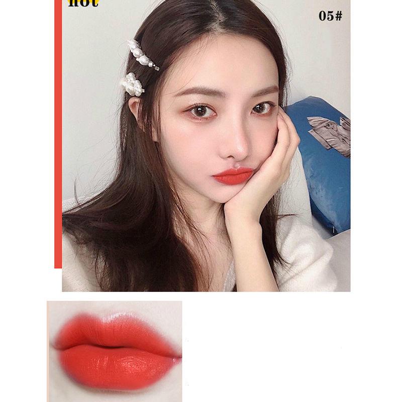 Lipstick does not fade female waterproof non-stick cup lasting white matte matte little pepper