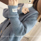 Cardigan Women's Solid Color Oversized Loose Sweater Sweet and Cute Knitted All-match Soft V-neck Long Sleeve Warm Jacket