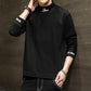 Winter Half-high Collar Men's Plus Velvet Loose Loose Bottoming Shirt To Keep Warm and Comfortable