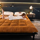 Lamb Velvet Mattress Pad Thickening Plus Velvet Warmth Non-slip Folding Dormitory Mattress Household Sleeping Pad Quilt