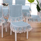 Chair Cover Seat Four Seasons General Non-slip Thickening Household European Style Stool Cushion Stitching Detachable Chair Cover