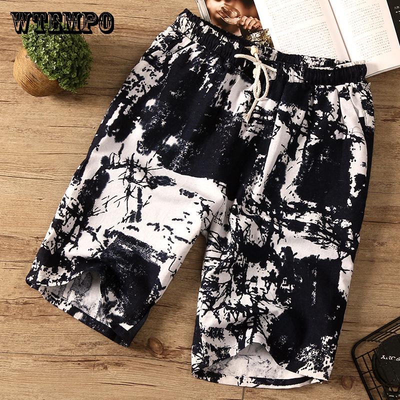 Men's Summer Sports Work Casual Beach Short Men Pants Plus Size