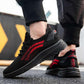 Summer Men's Shoes Fly Woven Comfortable Breathable Sports Shoes Running Shoes All-match Casual Shoes Men
