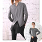 Women's 2PCS Garment Suit Professional Gym Sports Fitness Suit Quick Dryer Loose Slim Fit Large Size Suit Split Top Slim Pants Running Sets