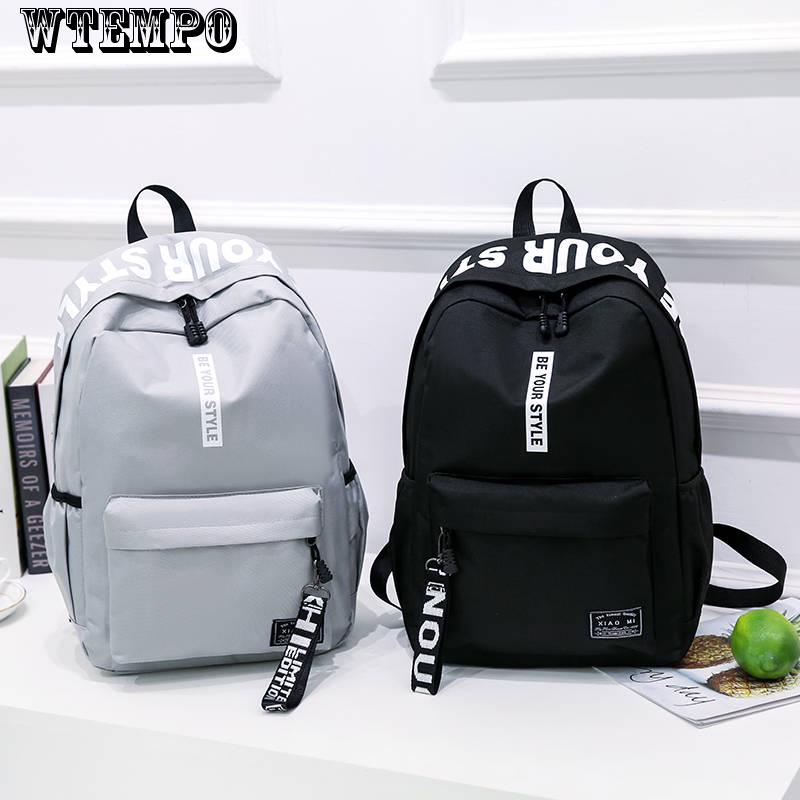 High Quality Nylon Travel Backpack Women Back Pack School Bags For Teenage Girl Rucksack