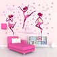 Creative home wall decoration stickers bedroom sofa TV bedside living room background dance wizard