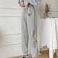 Cotton Drawstring Sweatpants Women Korean Loose Spring and Summer High-waist All-match Casual Trendy Pants