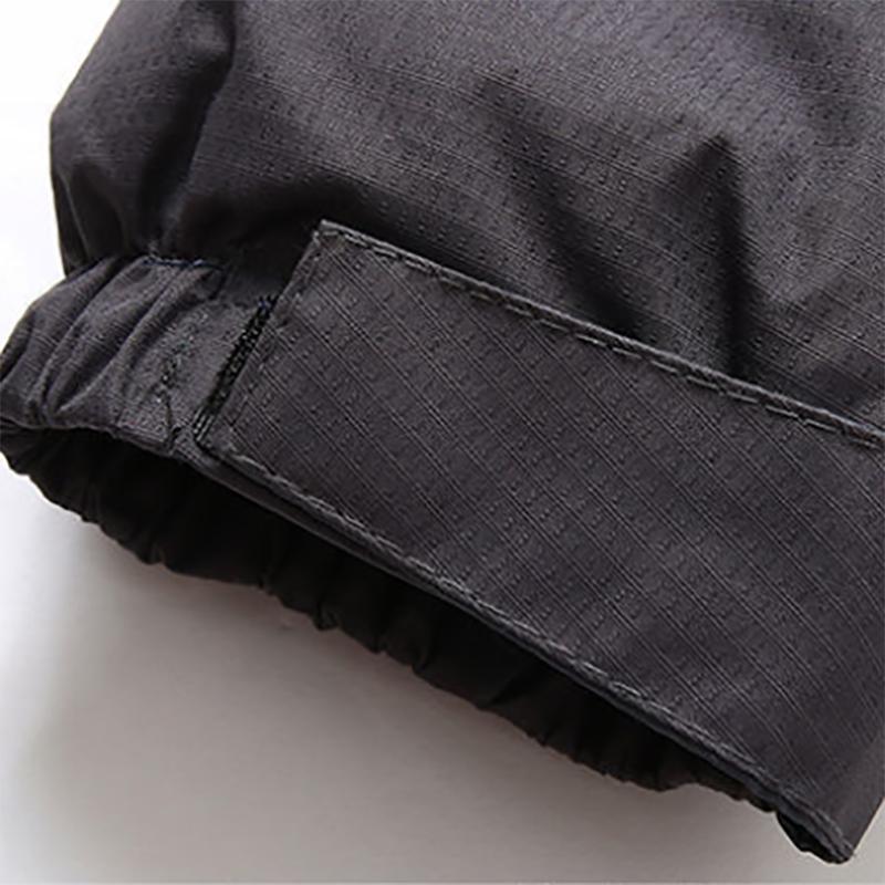 Men's Jacket Windproof Waterproof and Velvet Thick Hooded Sports Casual Jacket Autumn and Winter