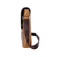Casual Men's Bag Shoulder Bag Messenger Bag Small MINI Flat Backpack Leather Bag